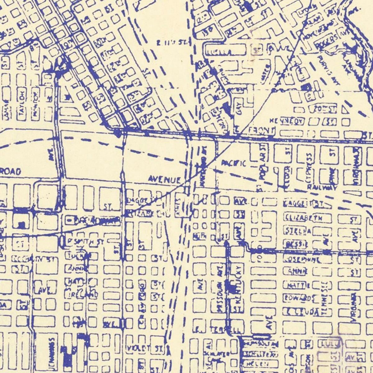Vintage Fort Worth Maps