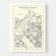 map of Montague Coun