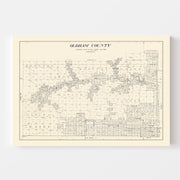 map of Oldham County