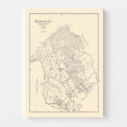 map of Victoria Coun