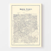 map of Mason County