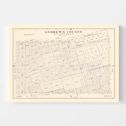 map of Andrews Count