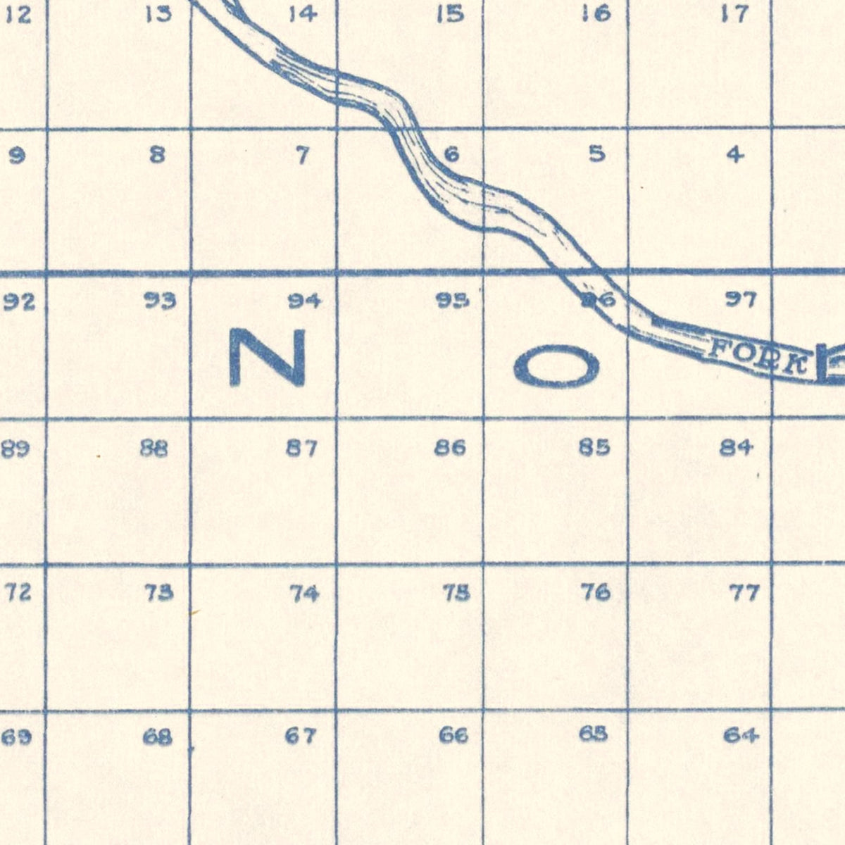 Restored historic details from the 1926 county map of Collingsworth County, Texas