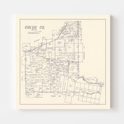 map of Gregg County