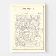 map of Jack County