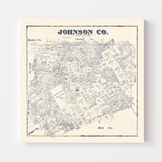 map of Johnson Count