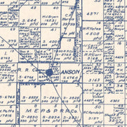 old Jones County map
