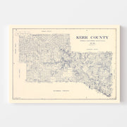 map of Kerr County