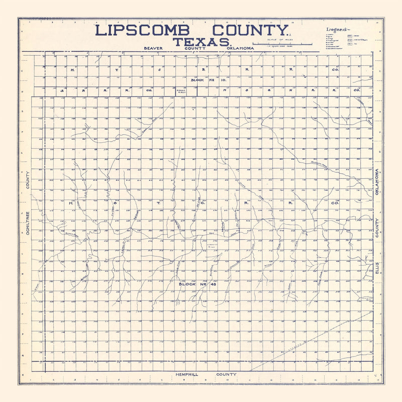 Size comparison using Vintage Map of Limestone County, Texas 1927
