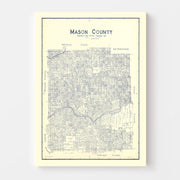map of Mason County