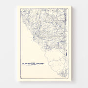 map of Maverick Coun
