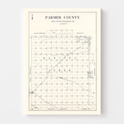 map of Parmer County