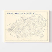 map of Washington Co