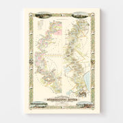 map of Slave Plantat