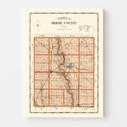 map of Boone County