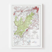 map of Pisgah