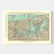 map of Puget Sound