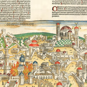old Holy Land map