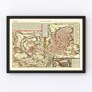 Jerusalem Vintage Map 1575