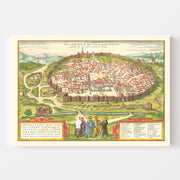 map of Jerusalem