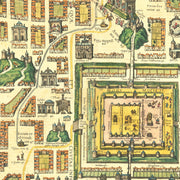 old Jerusalem map