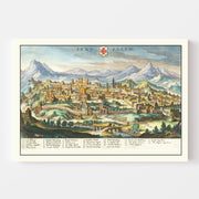 map of Jerusalem