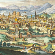 old Jerusalem map