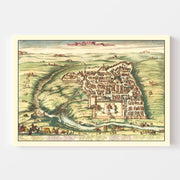 map of Jerusalem