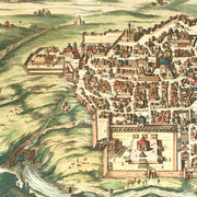 old Jerusalem map