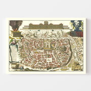 map of Jerusalem