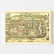 map of Jerusalem