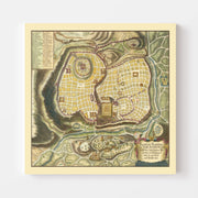 map of Jerusalem