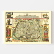 map of Jerusalem