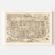 map of Jerusalem