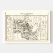 map of Jerusalem