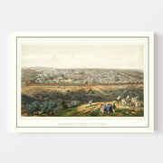 map of Jerusalem
