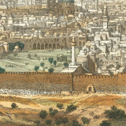 old Jerusalem map