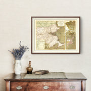 old military map