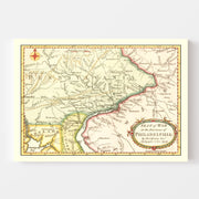 old military map