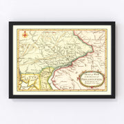 Philadelphia Vintage Map 1777