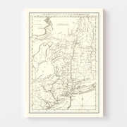 map of Hudson River