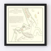 Penobscot Vintage Map 1785