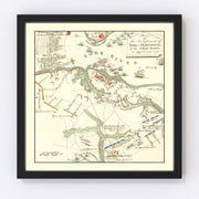 Gloucester Vintage Map 1785