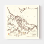 old military map