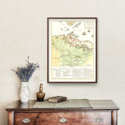 old military map