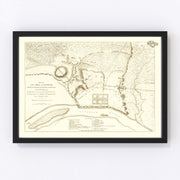 Savannah Vintage Map 1794
