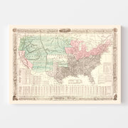 old military map