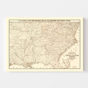 old military map
