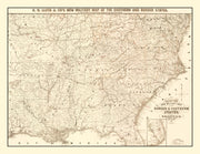 old military map
