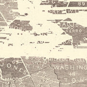 old military map